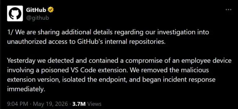 May 20 Screenshot from the website formerly known as Twitter