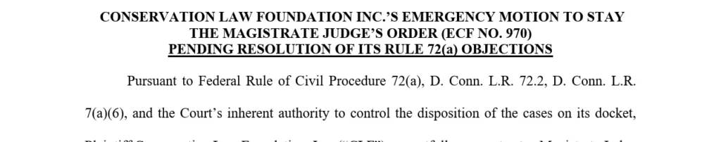 June 1 Motion 975 from CLF