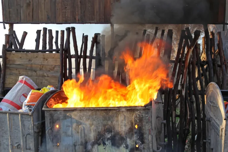 Dumpster fire